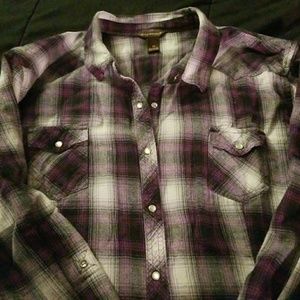 Plaid Bit and Bridle shirt